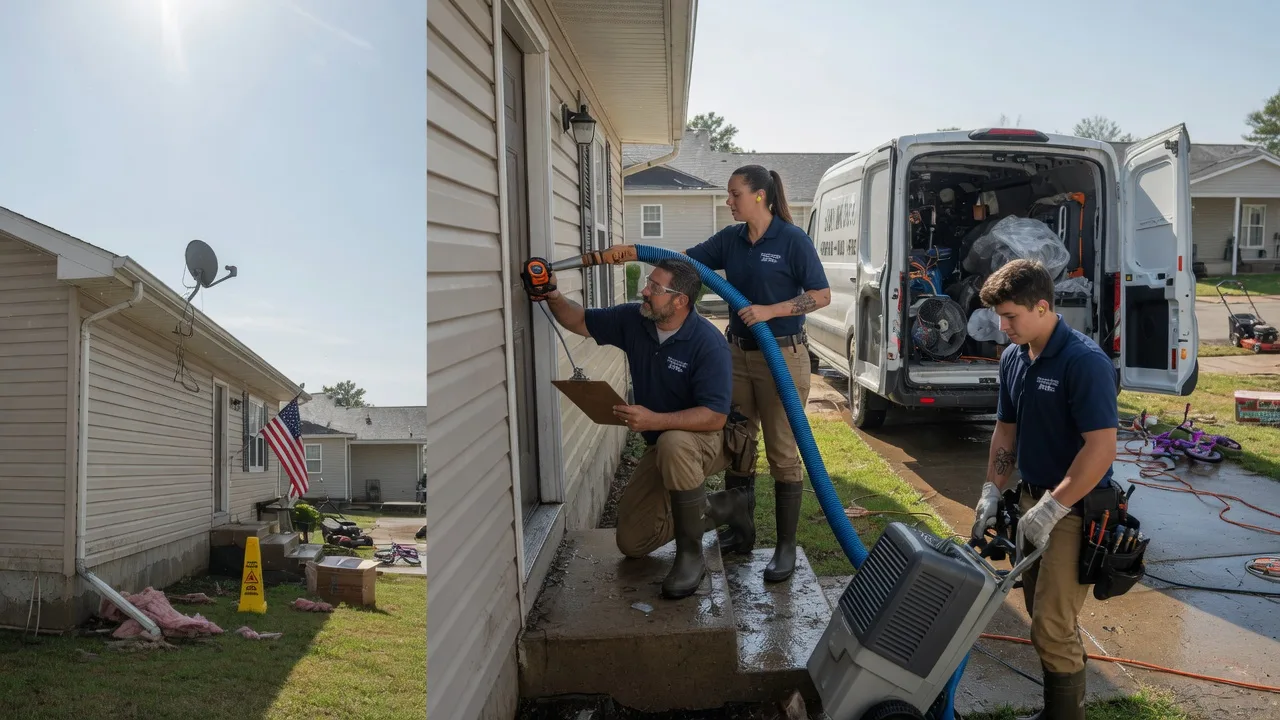 Ceiling Water Damage Restoration in Martin, MI near me